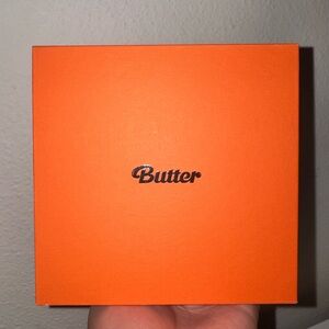 Butter Bright Orange Box with Black Logo